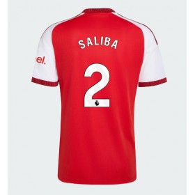 Arsenal William Saliba #2 Hjemme skjorte 2026-27 Kortermet